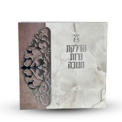 ⁦סדר הדלקת נרות חנוכה - דגם תחרה⁩ – תמונה ⁦2⁩