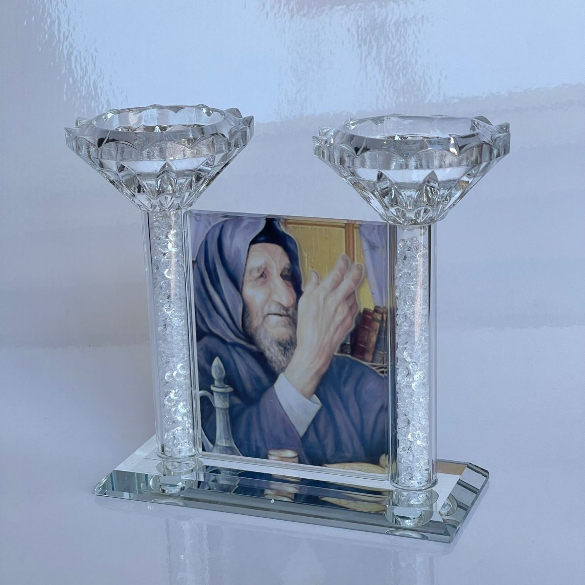 ⁦פמוטים לשבת - דגם הבבא סאלי⁩ – תמונה ⁦1⁩