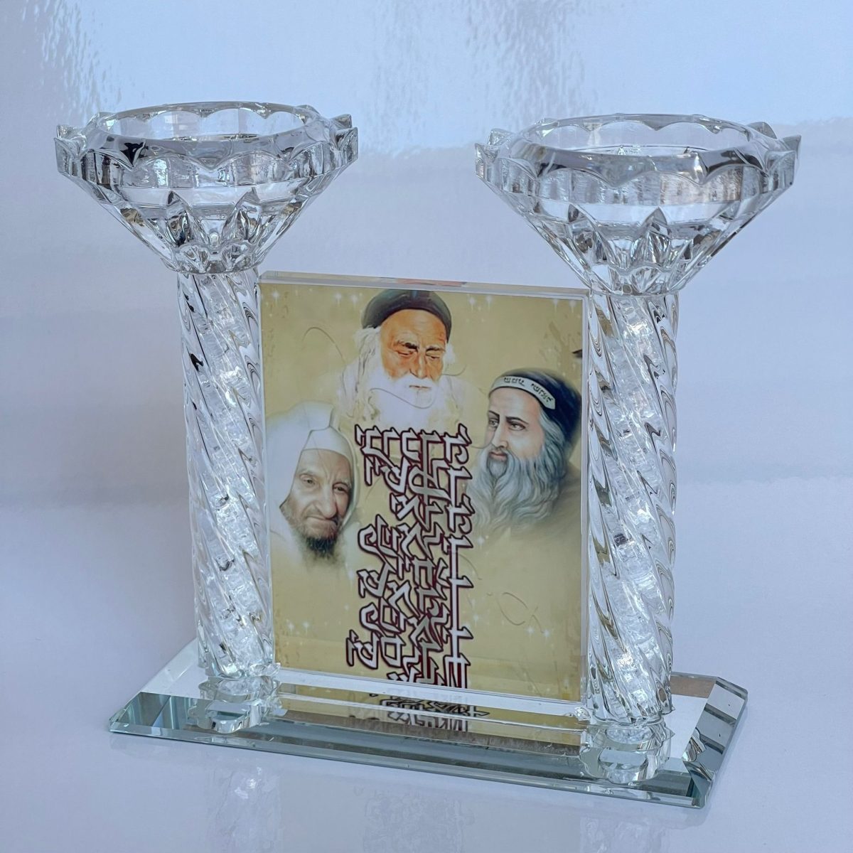 ⁦פמוטים לשבת - דגם צדיקים⁩ – תמונה ⁦1⁩